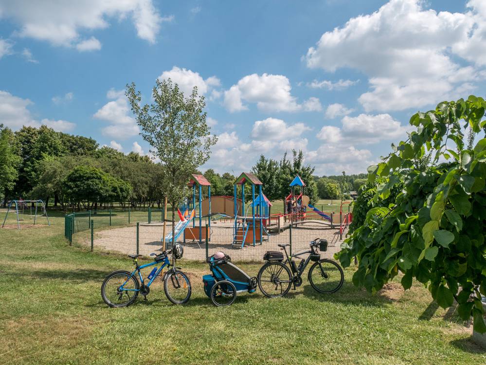 Rowerem z dzieckiem przez Lasy Murckowskie i Dolinę Trzech Stawów