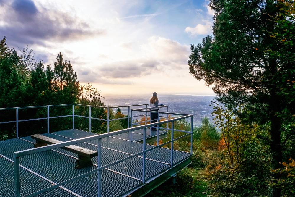 Punkt widokowy na Hrobaczej Łące