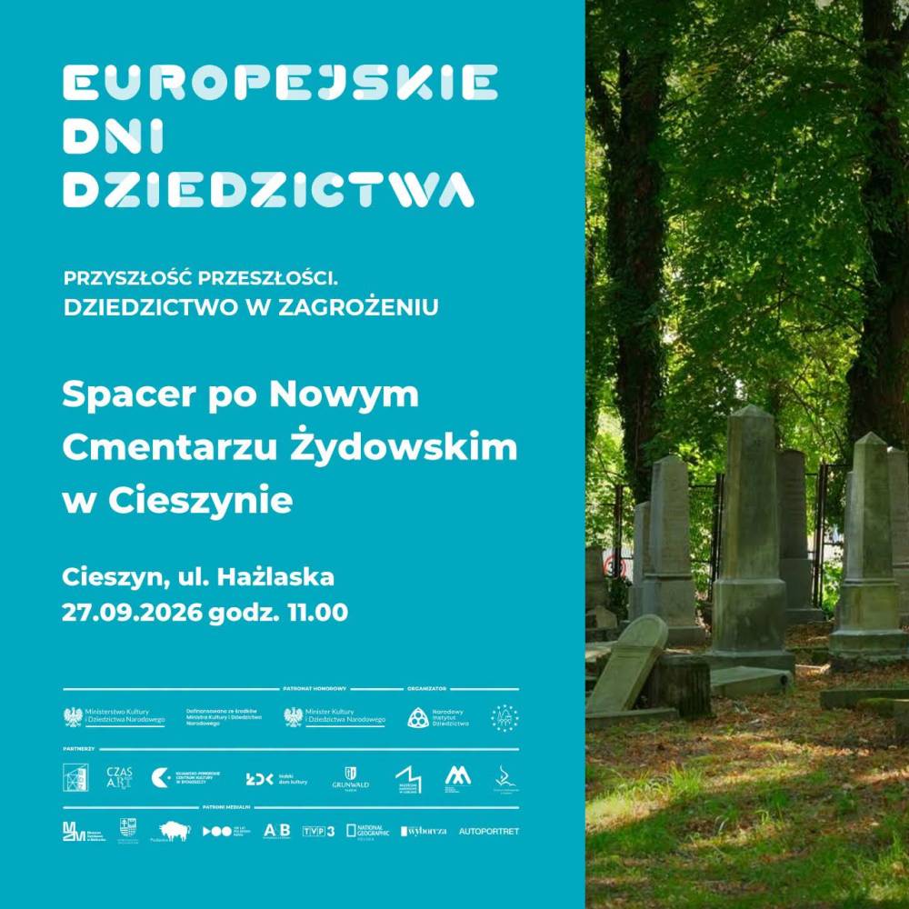 spacer zydowski cmentarz