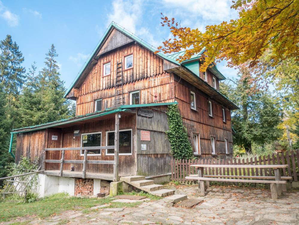 Czarny szlak rowerowy w Węgierskiej Górce