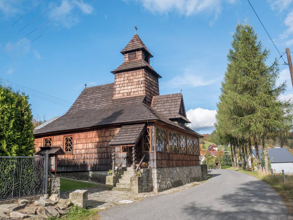 Zielony szlak rowerowy Kamesznica - Laliki